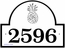 Address Plaque with Pineapple In Arch