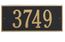 Personalized Large Address Sign
