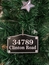 Personalized Address Sign Tree Ornament