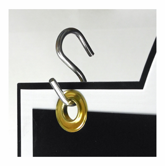 Two Sided Hanging Address Sign Arch Shape