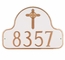 Arch Address Sign with Celtic Cross