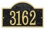 Arch House Number Plaque - Address Plaque