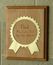 Father's Day Personalized Award Ribbon Plaque