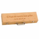 Personalized Barbecue Tool Set