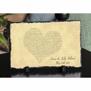 Personalized Bible Verse Slate Plaque