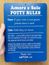 Personalized Boating Potty Rules Sign - Bathroom Rules Plaque For Your Boat Head