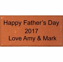 Personalized Brick Engraved With Happy Father's Day - Unique Gift