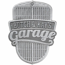 Personalized Car Grille Garage Plaque