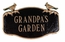 Personalized Garden Sign with Cardinals