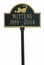Personalized Cat Memorial Marker Plaque With Lawn Stake