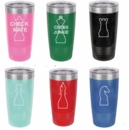 Personalized Chess Tumbler