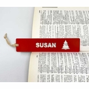Personalized Christmas Bookmark