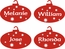 Personalized Christmas Tree Ornaments