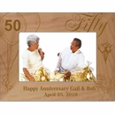 Personalized Custom Engraved Anniversary Picture Frame for 30th, 40th, 50th, 60th Anniversaries and All Other Years