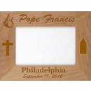 Personalized Custom Engraved I Saw Pope Francis Picture Frame