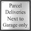 Personalized Package Delivery Instructions Sign