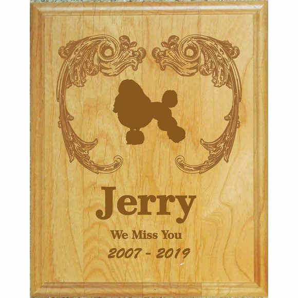 Personalized Dog Memorial Wall Plaque