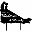 Personalized Engraved Wedding Cake Topper