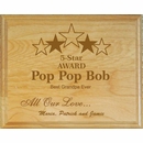 Personalized Father's Day Gift Plaque - Dad, Grandpa, Pop Pop