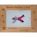 Personalized Father's Day Picture Frame - Custom Engraved Photo Frame