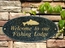 Custom Granite Plaque With Fish For Address, Welcome, Lodge, Business Name, Etc. - Salmon, Marlin, Shark, or Whale