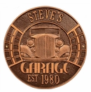 Personalized Garage Plaque With Name and Year Established Date