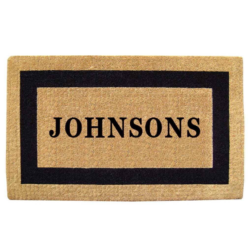 Personalized Coco Door Mat