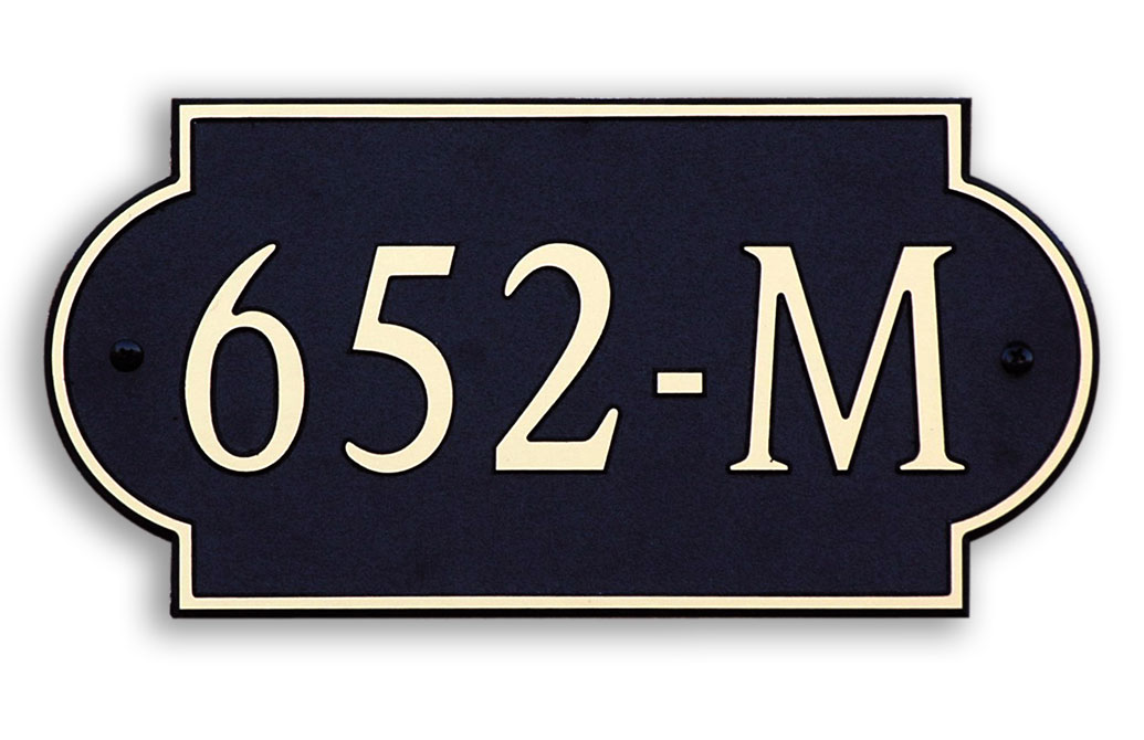 Personalized Home Address Sign