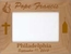 Personalized Custom Engraved I Saw Pope Francis Picture Frame