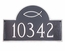 Ichthus Address Plaque