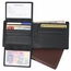 Personalized Leather RFID Wallet With Monogrammed Initials or Name
