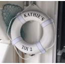 Personalized Life Ring With Your Boat Name, Family Pool Name, or Any Custom Text