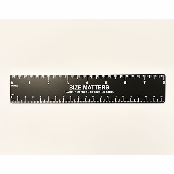 Personalized Penis Ruler – Funny Adult Gag Gift