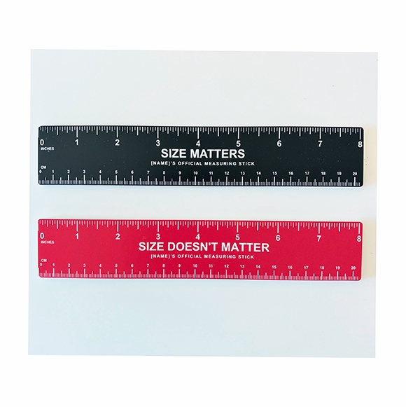 Personalized Penis Ruler - Funny Adult Gag Gift