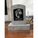 Personalized Pet Memorial Urn Tombstone with Photo of Your Pet