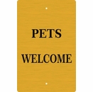 Personalized Dogs and Pets Welcome Sign