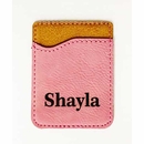 Personalized Phone Wallet Sticks To Back Of Phone