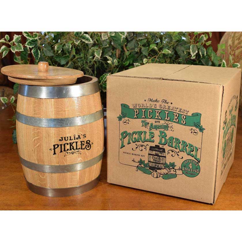 Personalized Pickle Barrel