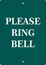 Custom Ring Bell Sign