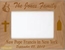 Custom Engraved Personalized Pope Francis Picture Frame