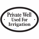 Personalized Private Well Sign
