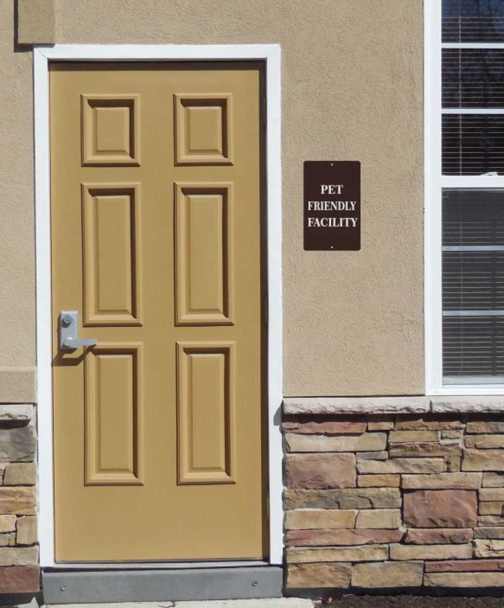 Custom Reception Area Sign