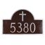 Rugged Cross Address Plate