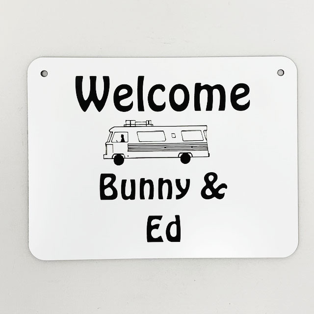 Personalized To RV Name Sign