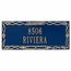 Sailor's Knot Address Plaque - Nautical Theme Address Sign