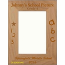 Personalized School Picture Custom Engraved Picture Frame