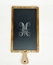 Personalized Slate & Wood Serving Board - Monogrammed Cheese & Crackers Tray