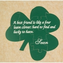 Personalized Shamrock Jigsaw Puzzle
