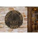 Personalized Tavern Plaque - Quality Craft Beer Sign