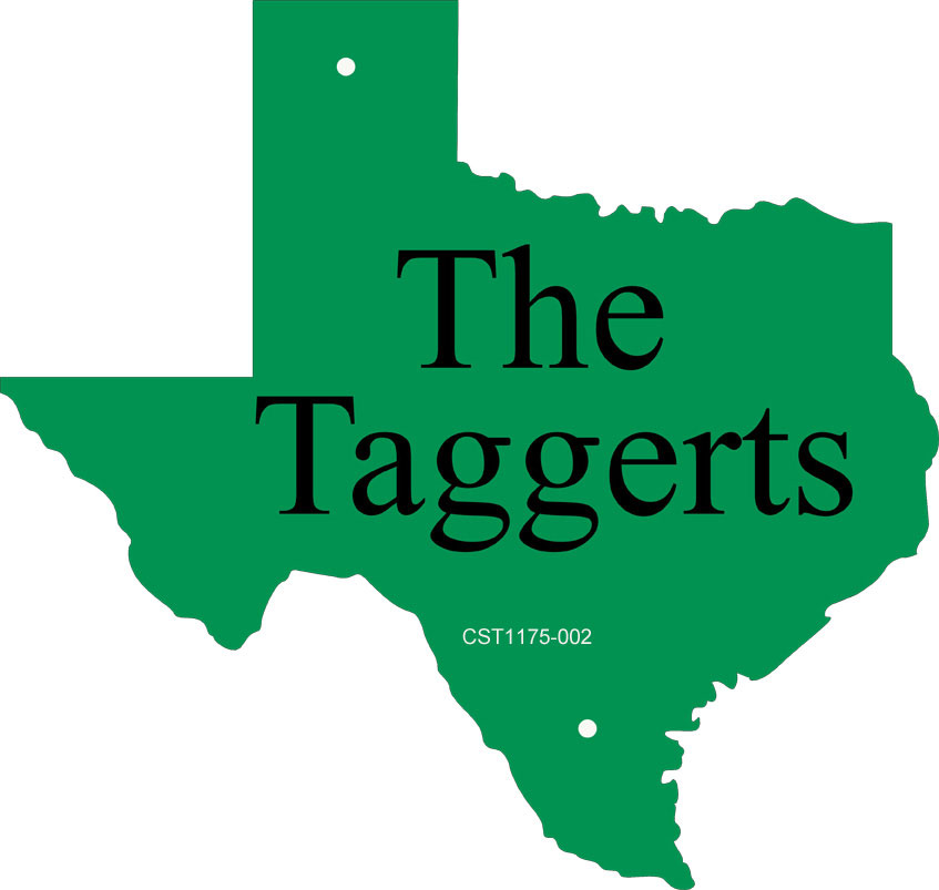 State of Texas Address Sign